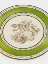 Paravicini Monkey Green Ceramic 03 Dinner Plate