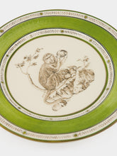 Paravicini Monkey Green Ceramic 04 Dinner Plate