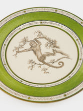 Paravicini Monkey Green Ceramic 11 Dinner Plate