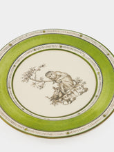 Paravicini Monkey Green Ceramic 05 Dessert Plate