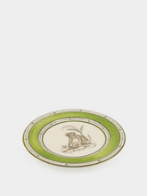 Paravicini Monkey Green Ceramic 06 Dessert Plate