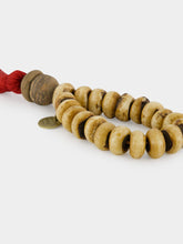 Studio Julia Atlas Light Brown Prayer Bead Artwork