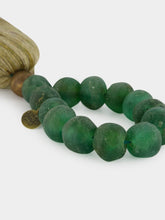 Studio Julia Atlas Green Prayer Bead Artwork