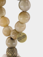 Studio Julia Atlas Grey Prayer Bead Artwork