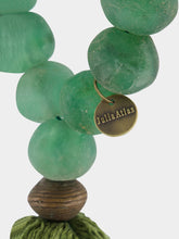 Studio Julia Atlas Green Prayer Bead Artwork