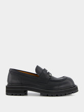 Marni Black Leather Chunky Loafers
