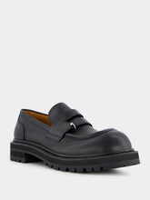 Marni Black Leather Chunky Loafers