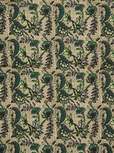 Madam Stoltz Green Pattern Printed Cotton Mattress