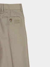 Miu Miu Beige Kid Mohair Straight-Leg Pants