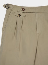 Brunello Cucinelli Light Green Straight Fit Drawstring Pants