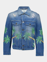 Casablanca Tennis Club Embroidered Denim Jacket
