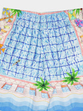 Casablanca Le Plongeon Silk Shorts