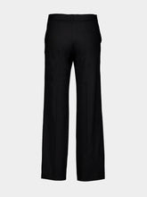 Straight-Leg Wool Trousers