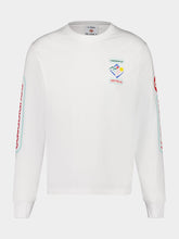 Casablanca White Fuji Dream Long Sleeve T-Shirt