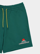 Casablanca Green Montagne Print Sweatshorts