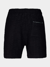 Casablanca Black Monogram Jacquard Towelling Shorts