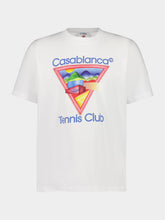 Casablanca White Tennis Club Icon T-Shirt