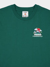 Casablanca Green Montagne Ondulée T-Shirt