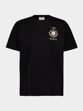 Casablanca Black Championship Diamond Print T-Shirt