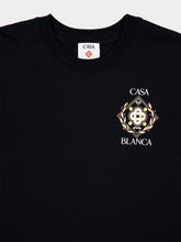 Casablanca Black Championship Diamond Print T-Shirt