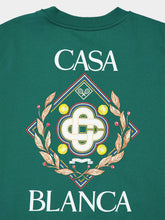 Casablanca Green Championship Diamond Print T-Shirt