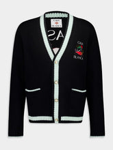 Casablanca Black Casa Mountain Temple Cardigan