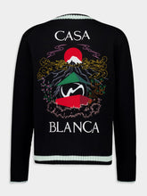 Casablanca Black Casa Mountain Temple Cardigan