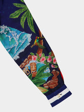 Casablanca Surf Club Midnight Silk Shirt