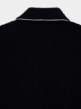 Casablanca Black Towelling Monogram Cotton Shirt