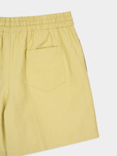 Casablanca Yellow Monogram Drawstring Cotton Shorts