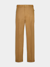 Casablanca Ecru Cotton Chinos