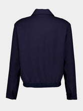 Casablanca Navy Wool Sports Tailoring Jacket