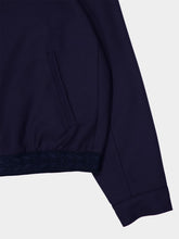 Casablanca Navy Wool Sports Tailoring Jacket