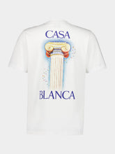 Casablanca White La Colonne T-Shirt