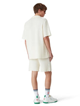 Casablanca White Textured Knitted Shirt