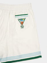 Casablanca White Metaphysical Tennis Icon Shorts