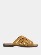 Brunello Cucinelli Light Brown Multi-Strap Suede Sandals