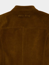 Miu Miu Brown Suede Jacket