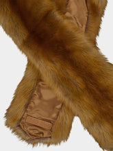 Miu Miu Caramel Shearling Fur Stole