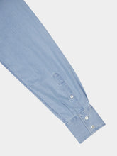 Brunello Cucinelli Light Blue Slim Fit Denim Shirt