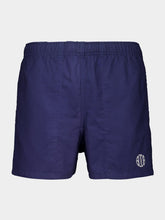 Bode Navy Blue Field Shorts