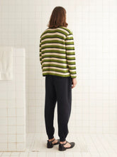 Bode Striped Weedy Crochet Shirt