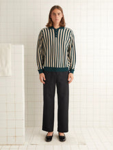 Bode Green Hogan Stripe Polo