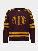 Bode Brown Rink Sweater