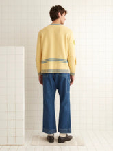 Bode Yellow Jockey Hand-Loomed Sweater