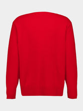 Bode Red Currant Sweater