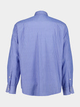 Bode Blue and Cream Bluebell Long Sleeve Shirt
