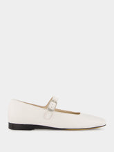Le Monde Beryl White Mary Jane Flats