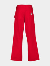 Bode Red Spring Twill Knolly Brook Trousers