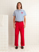 Bode Red Spring Twill Knolly Brook Trousers